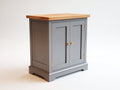 Credenza - Legno-MDF - 78x46x91 cm - grigio-marrone - stile country elegante
